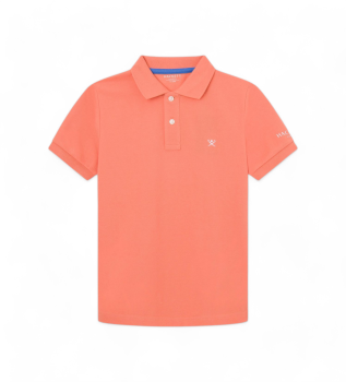 Polo Klein Logo orange