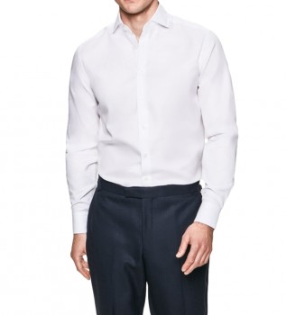 Camisa Oxford Slim Fit blanco