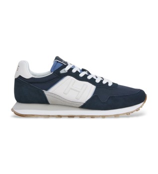 Sneakers in pelle blu navy Telfor Match