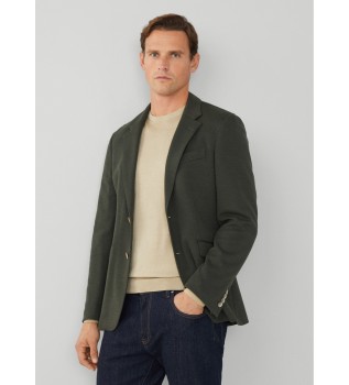 Blazer In Nylon Trama Verde