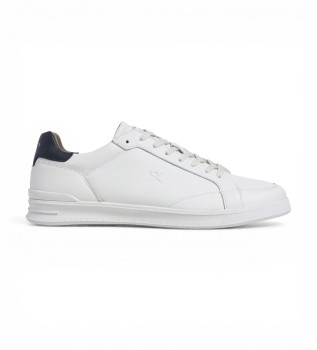 Brando Breaker Leather Sneakers white