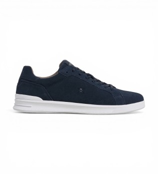 Brando Soft Leather Sneakers navy