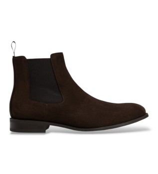 Botas de camurça Woking Chelsea castanhas