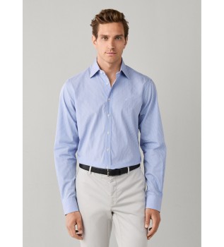 Camisa City Shadow Stripe azul