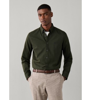 Camicia Essential Dyed verde