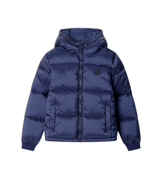 Marinblå Essential Puffer-jacka