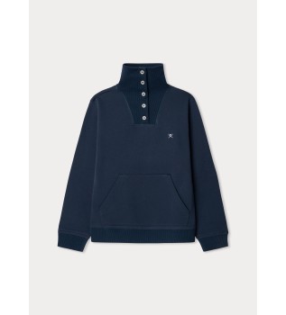 Pulover Deep In Thought modra barva