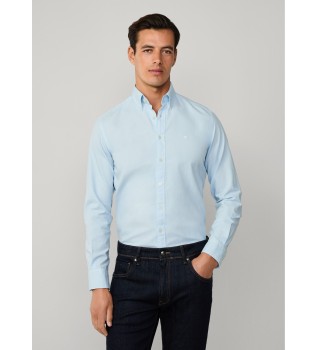 Camisa Oxford azul 
