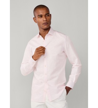 Camisa ESS Linho Bengala rosa