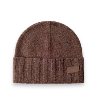 Bonnet Cashmere marron