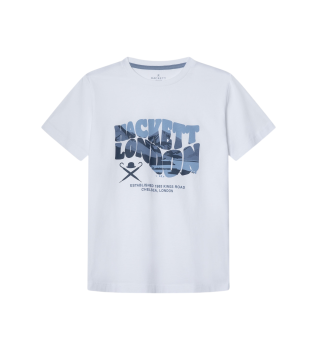 Wavy T-shirt white