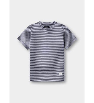 Heritage H Stripe T-shirt blue