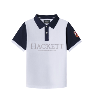 Polo blanc Heritage LRC