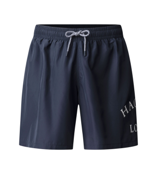 Htg logo zwemshort marine