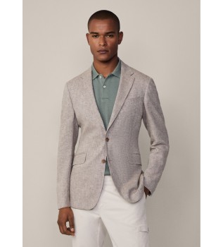 Blazer beige Lin