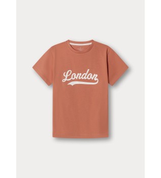 Maglietta arancione London Tee