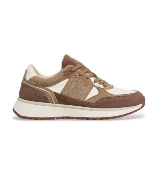 Sneakers in pelle marrone Otto Run