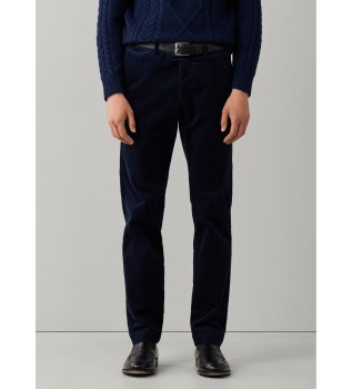 Pantalone chino Pigment Cord blu navy