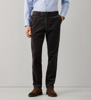 Pantalón chino Pigment Cord gris