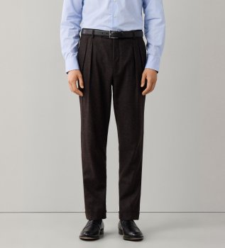 Pantalón Plain Flannel marrón