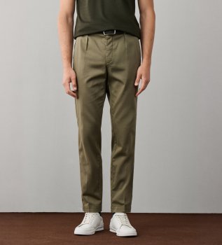 Pantalón Ttvl Sateen Sloane verde oliva