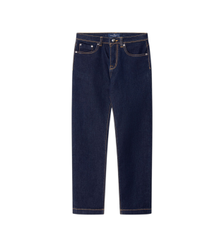 Jeans Regular Fit Raw Denim marineblå
