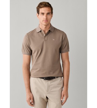 Be?owe polo Slim Fit z logo