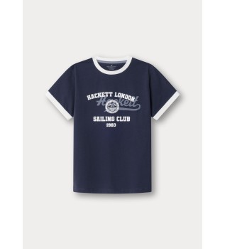 Maglietta blu navy del Sailing Club del 1983