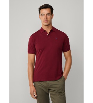 Polo Logo Slim Fit kastanjebruin