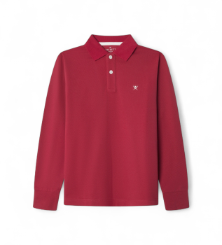 Polo Small Logo rosso
