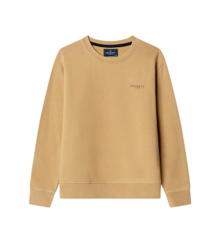 Alpine Print beige sweatshirt