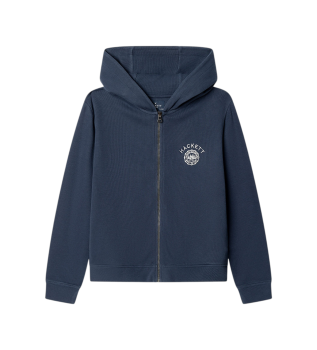Navy blue Rib Jersey Hdy hoodie