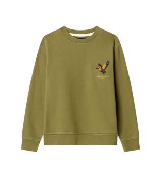 Moletom Duck verde-oliva