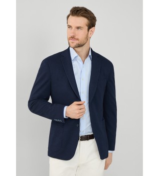 Veste en piqu ultra marine