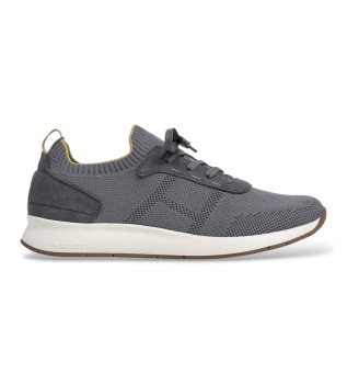 Sneaker in camoscio H-runner grigie