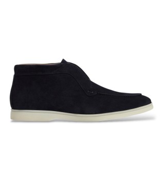 Wildleder-Sneaker Martin Mid marineblau