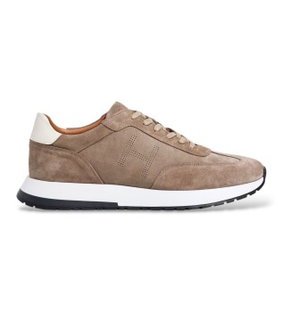Sneaker in camoscio Rapid Chad beige