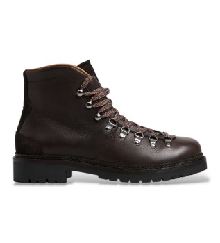 Bottes en cuir Verbier Hiker marron