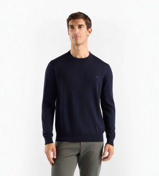 Maglione Regular blu marino