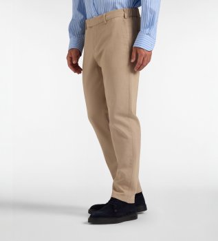 Pantalon jogger taupe chiné