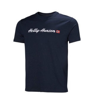 Maglietta Core Graphic T 2.0 blu navy