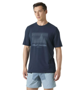 Hp Race Graphic T-shirt marinblå