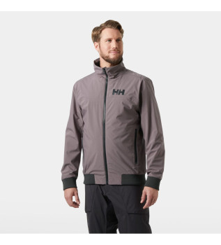 Chaqueta Bomber Hp Racing Lifaloft marrn grisceo