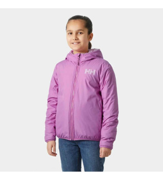 Casaco de campeo reversvel cor-de-rosa