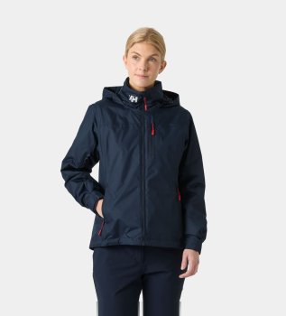 Giacca in pile Crew Hooded blu navy