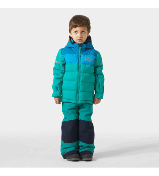 Veste isole verticale verte