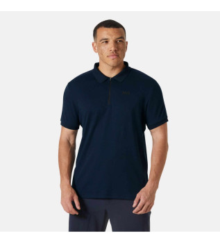 Polo Half-Zip marino