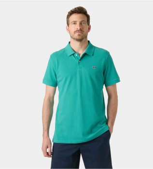 Hudson green polo shirt