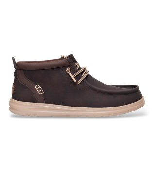 Wally Mid Gripr Classic bruine schoenen