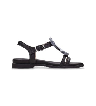 Bolero Leather Sandals black